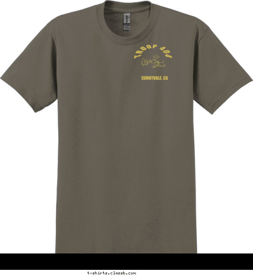 New Text Trustworthy Loyal Helpful Friendly 
Courteous Kind Obedient Cheerful Thrifty Brave 
Clean Reverent Troop 404 Sunnyvale, CA
 SUNNYVALE, CA TROOP 404 T-shirt Design 