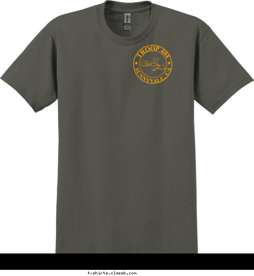 BE PREPARED SUNNYVALE, CA TROOP 404 SUNNYVALE, CA TROOP 404 T-shirt Design 