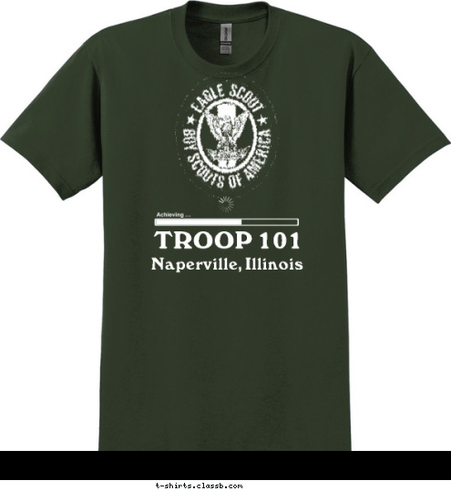 Naperville, Illinois TROOP 101 September             Wilderness Survival 
October                     Webelos Fellowship 
November                               Indiana Dunes 
December                            Winter Lock-In
January                                                       Luging 
February                                   Dog Sledding
March                                      Skills Training
April                                           Rock Climbing
May                                                                 Caving 
June                                                                Tubing
June           Denali N.P. High Adventure 
July                                Summer Camp CFL T-shirt Design 