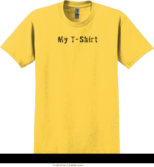 My T-Shirt T-shirt Design