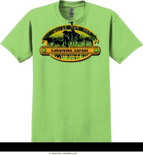  Chino, California    Relay for Life      

Surviving Safari  T-shirt Design 