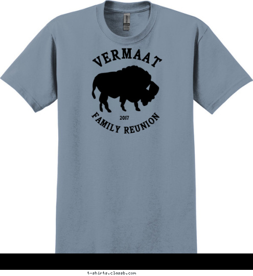 2017 FAMILY REUNION VERMAAT T-shirt Design 