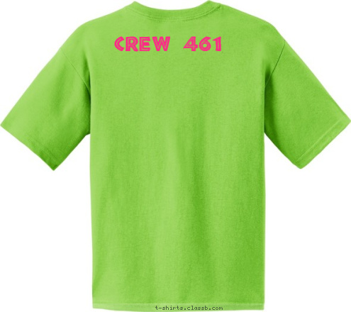 Crew 461 VENTURE CREW 123 OUTDOORS T-shirt Design 