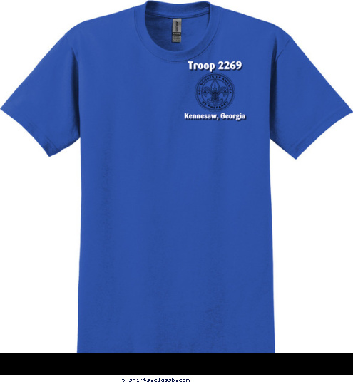 Kennesaw, Georgia Kennesaw, Georgia Troop 2269 Troop 2269 T-shirt Design 