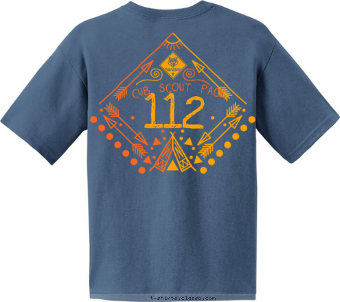 New Text EST, 1956 PACK 112 CUB SCOUT PACK 112 T-shirt Design 