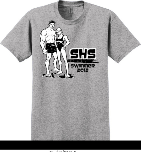 SWIMMER
2012 SHS T-shirt Design 