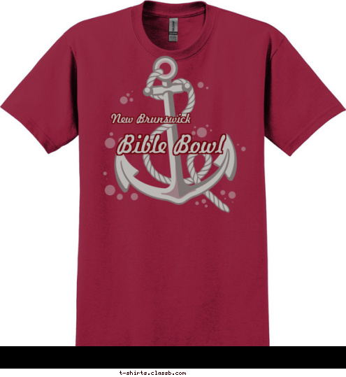 New Brunswick Bible Bowl T-shirt Design 