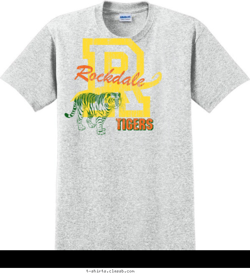 Rockdale tigers tigers tigers R T-shirt Design 