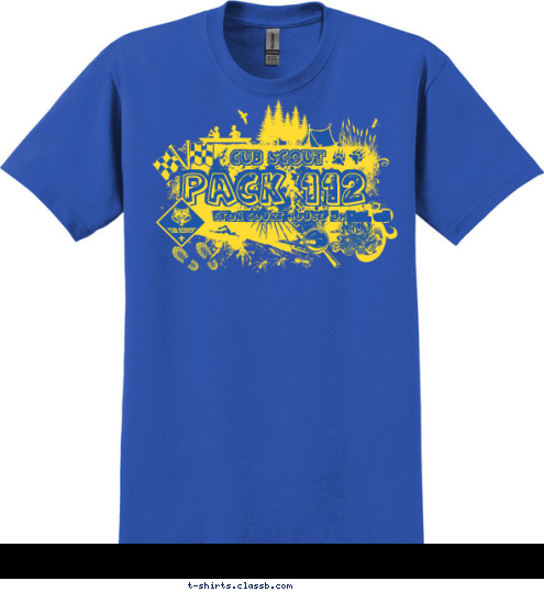 Washington Court House, OH Washington Court House, OH PACK 112 PACK 112 CUB SCOUT CUB SCOUT T-shirt Design 