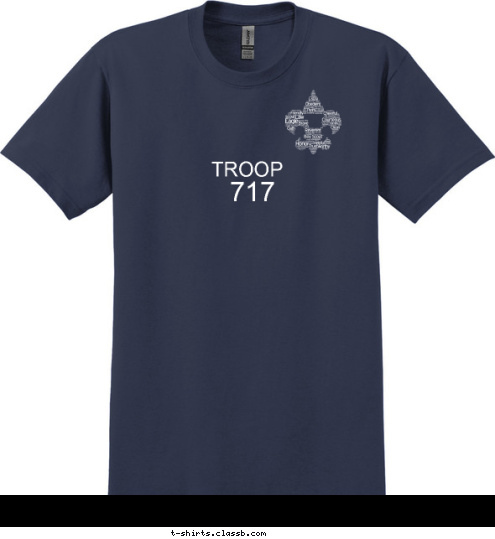 717 TROOP T-shirt Design 