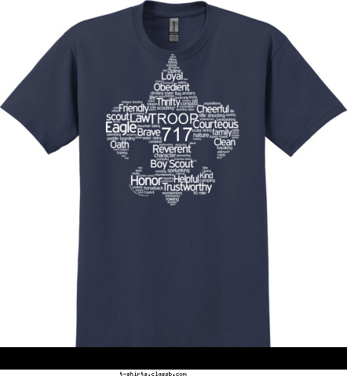 717 TROOP T-shirt Design 