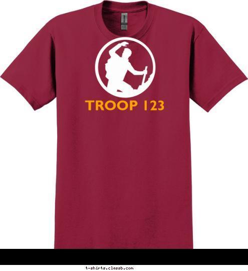 TROOP 123 T-shirt Design 