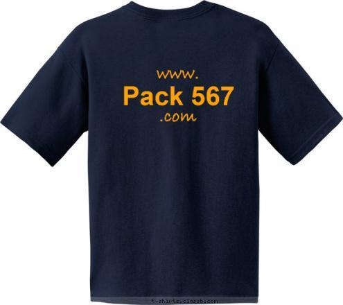 .com www. Pack 567 PACK 567 Kirkland, WA T-shirt Design 