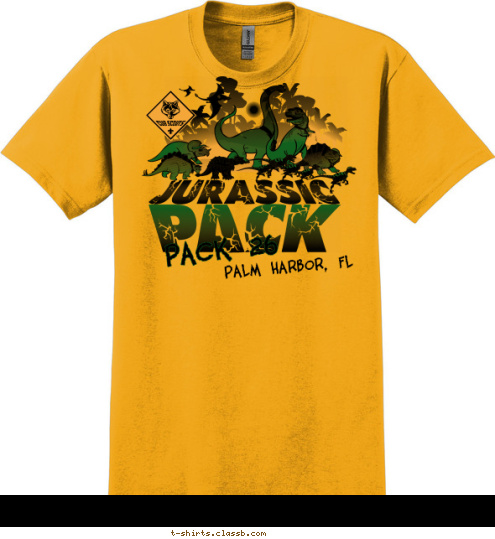 Pack 26 Palm Harbor, FL T-shirt Design 