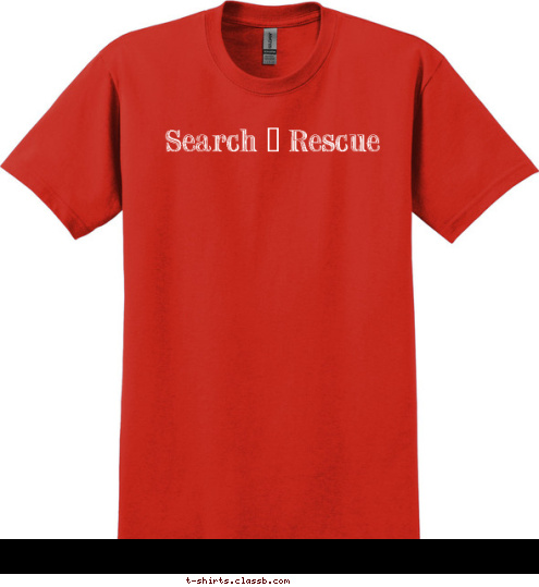 Search & Rescue T-shirt Design 