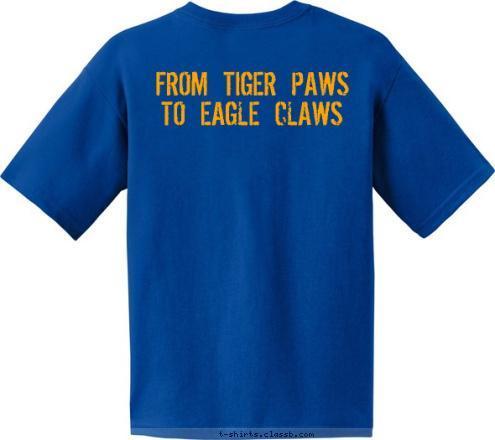 CITY, STATE CUB SCOUT FROM TIGER PAWS TO EAGLE CLAWS 3512 T-shirt Design 