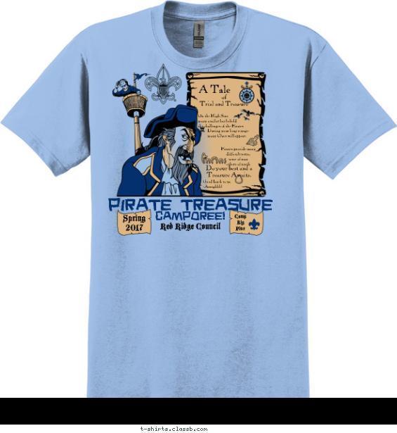 Pirates Treasure T shirt design