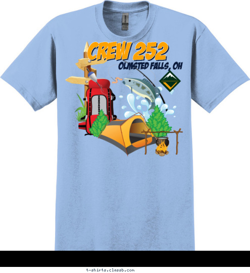 CREW 252 OLMSTED FALLS, OH T-shirt Design 