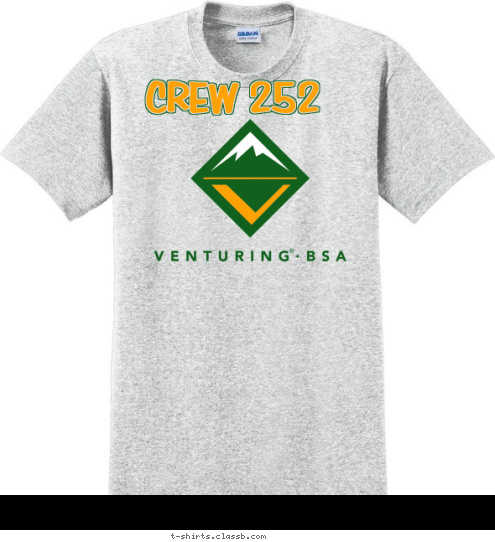 CREW 252 T-shirt Design 