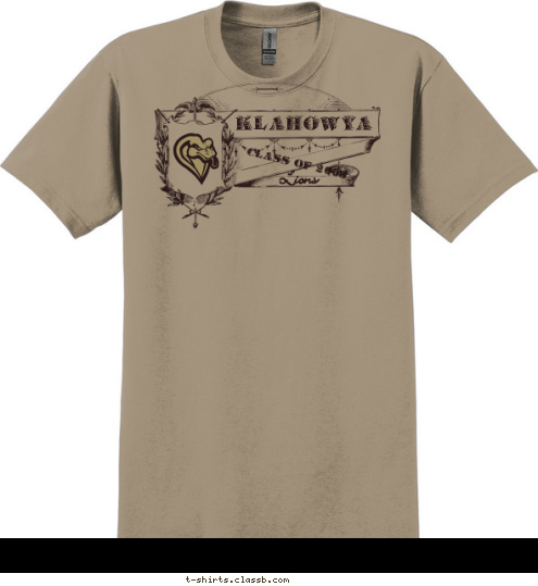 Lions  CLASS OF 2009 Klahowya T-shirt Design 