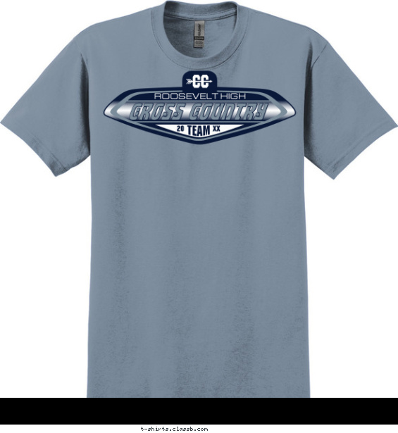 New Cross Country T-shirt Design