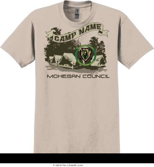 RED RIDGE MOHEGAN COUNCIL T-shirt Design 