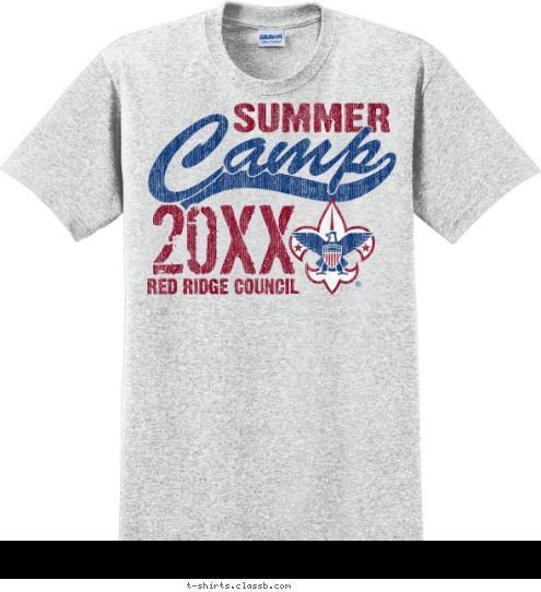 2019 RED RIDGE COUNCIL SUMMER T-shirt Design SP6980