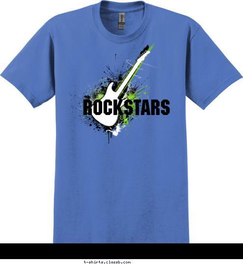 anytown, usa Pack 123 Rockstars T-shirt Design 