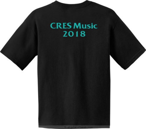 Your text here CRES Music
2018 T-shirt Design 