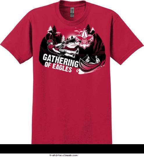 BSA OF EAGLES GATHERING T-shirt Design 