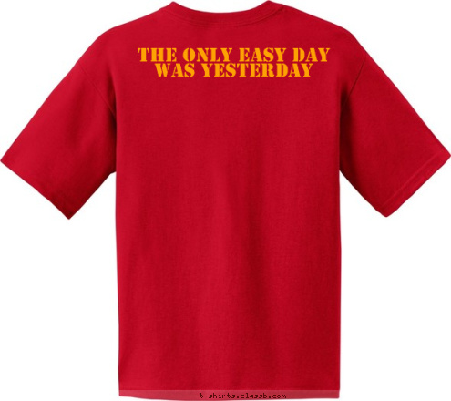 the only easy day was yesterday SUMMER OPS TROOP 9 T-shirt Design 