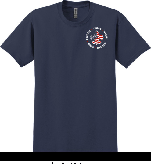 YOKOTA AIR BASE, JAPAN CUB SCOUT PACK 49 T-shirt Design 