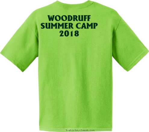 

WOODRUFF SUMMER CAMP 2018   TROOP 266 BOY SCOUT CAMPING IS IN-TENTS T-shirt Design INTENTS