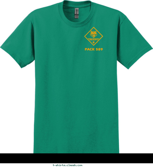 PACK 589 BUFORD, GEORGIA           PACK 589 T-shirt Design 