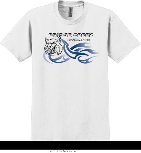 BOBCATS Bridge Creek T-shirt Design 