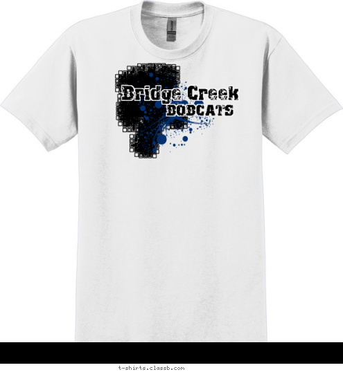 Bridge Creek BOBCATS
 T-shirt Design 