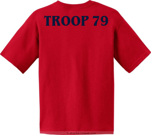 TROOP 79 TROOP 79 YAPHANK, NY T-shirt Design 