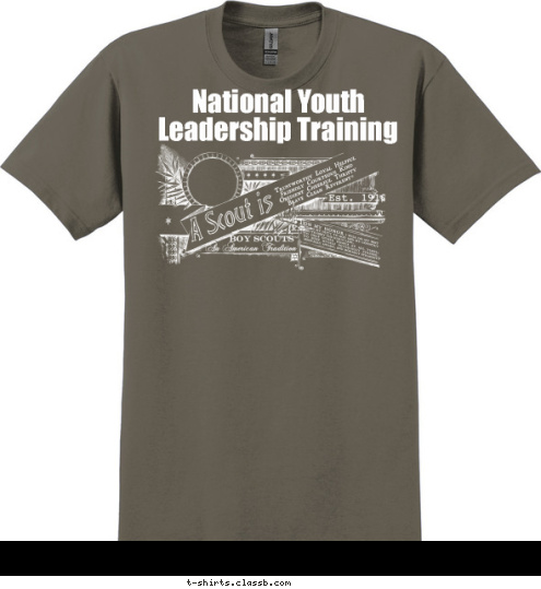 National Youth Leadership Training T-shirt Design 