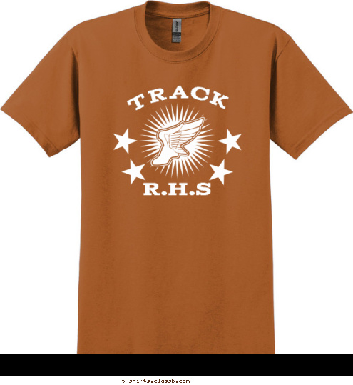 R.H.S TRACK T-shirt Design SP1034