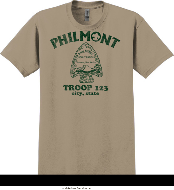Philmont Arrow T-shirt Design