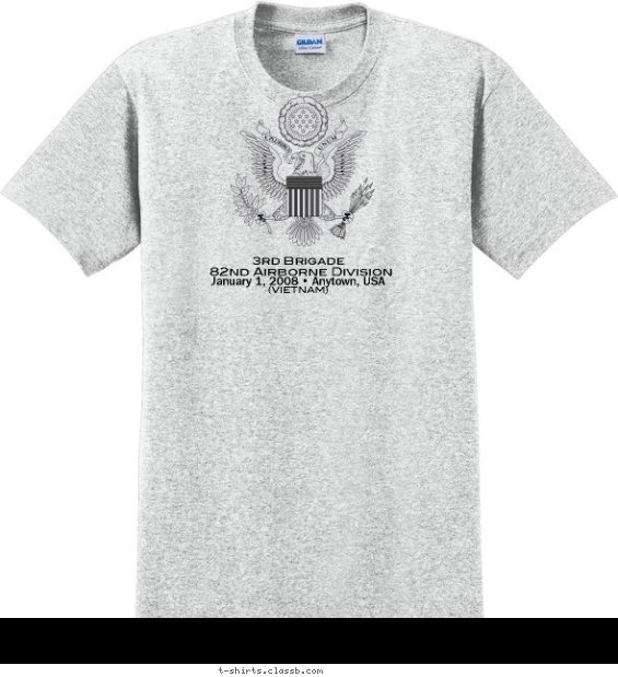 US Army Crest Shirt T-shirt Design