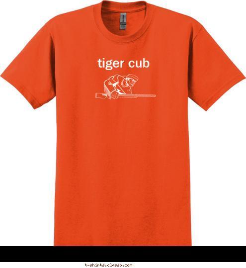 tiger cub T-shirt Design 