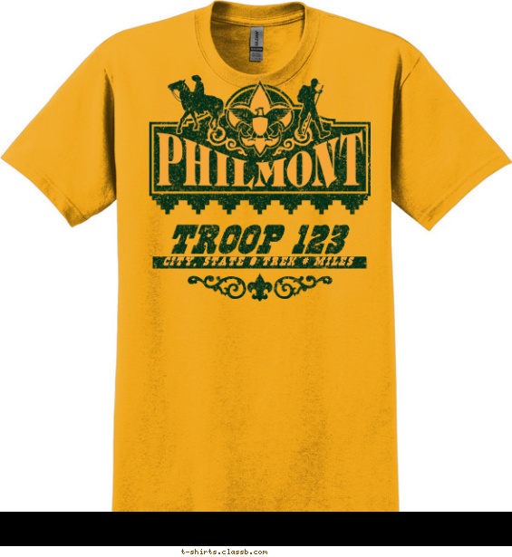 BSA Classic Philmont Shirt T-shirt Design