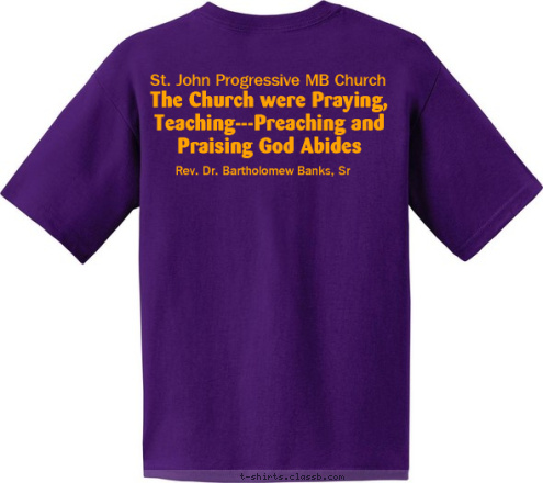 T-shirt Design SJP church Shirt