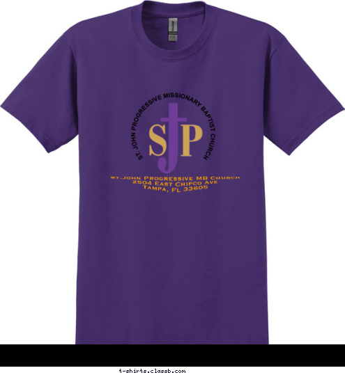 T-shirt Design SJP church Shirt