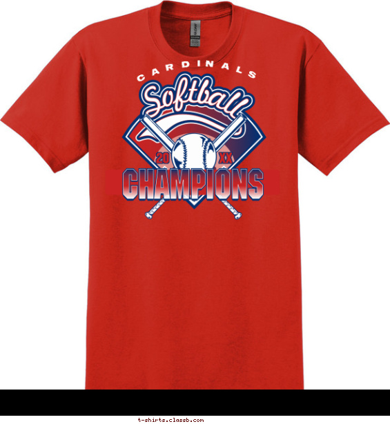 Softball Field T-shirt Design