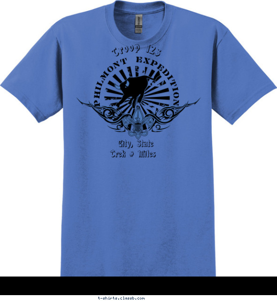 BSA Philmont Expedition T-shirt Design