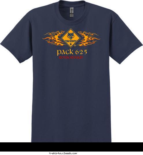 ROXBOROUGH pack 625 T-shirt Design 