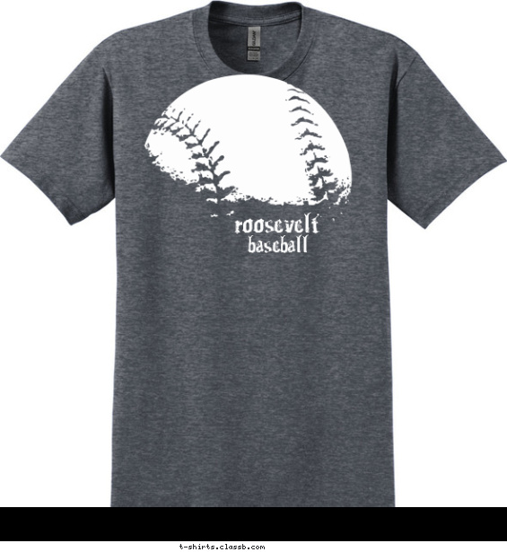Custom Play Ball Basketball T-Shirt by ClassB - 2XL - Sport Gray