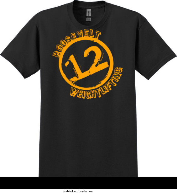 Weightlifting Team T-shirt Design